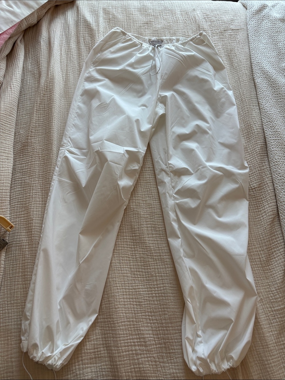 Athleta White Women's Drawstring Track Joggers